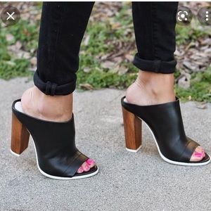 Size 7 Allison heeled mules